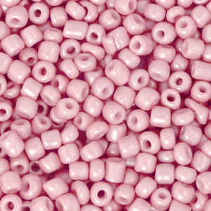 Rocailles 3mm pink metallic, 15 gram